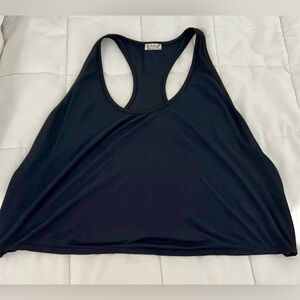 Free People Intimately Black Racerback Tank Top Size Medium
